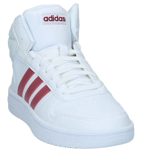 witte hoge sneakers adidas